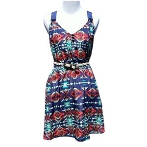 Aztec Print Summer Dress
